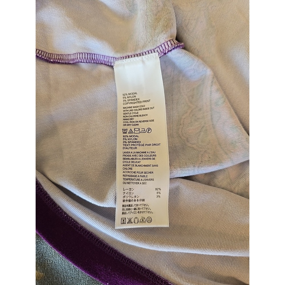 Tommy Bahama Women's S/P Purple Red Multi Color Paisley Pullover Shift Dress - Picture 14 of 14